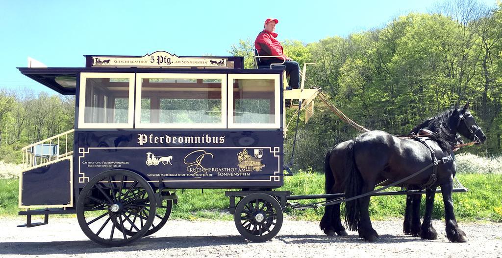 Kutschergasthof Am Sonnenstein Exterior foto